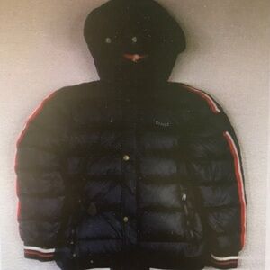 Kids Black Puffer Jacket